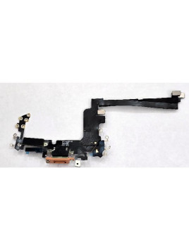 Flex puerto de carga naranja para iPhone 17 Pro A3256 version europea compatible
