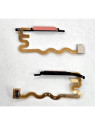 Flex sensor de huella rojo para Motorola Moto G05 calidad premium