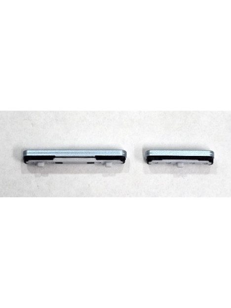 Set de 2 botones laterales azul claro para Samsung Galaxy S26 Ultra S948B calidad premium