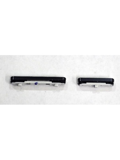 Set de 2 botones laterales negros para Samsung Galaxy S26 Plus S947B calidad premium