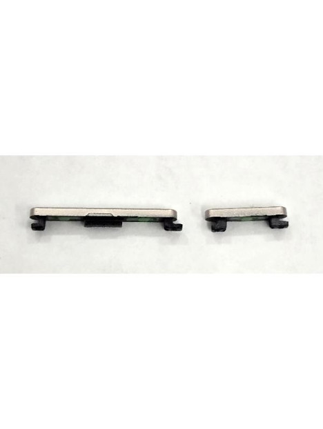 Set de 2 botones laterales dorados para Honor 400 calidad premium