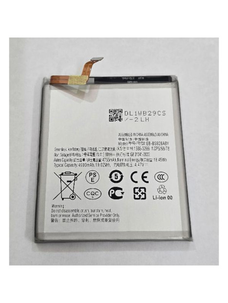 Bateria EB-BS926ABY 4900mAh para Samsung Galaxy S24 Plus 5G SM-S926 calidad premium