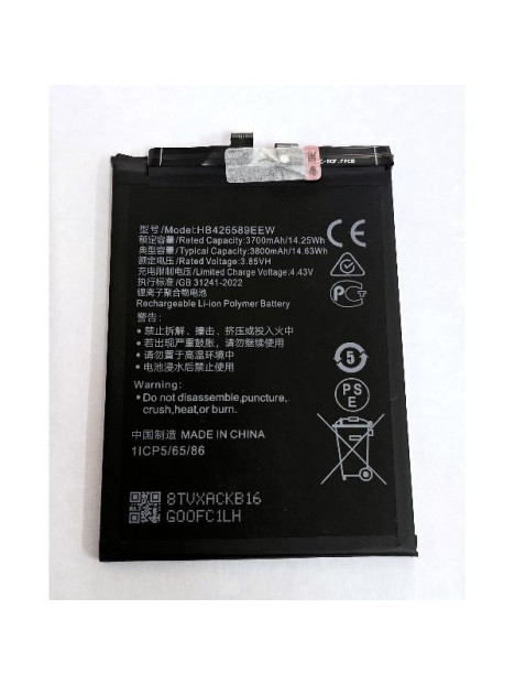 Bateria HB426589EEW 3700mAh para Huawei Nova 8 Nova 8 SE calidad premium