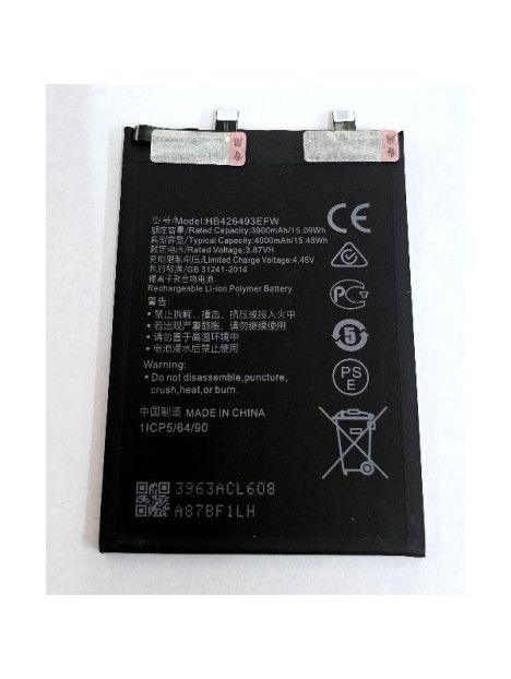 Bateria HB426493EFW 4000mAh para Huawei Nova 9 SE Nova 10 Honor 50 SE calidad premium