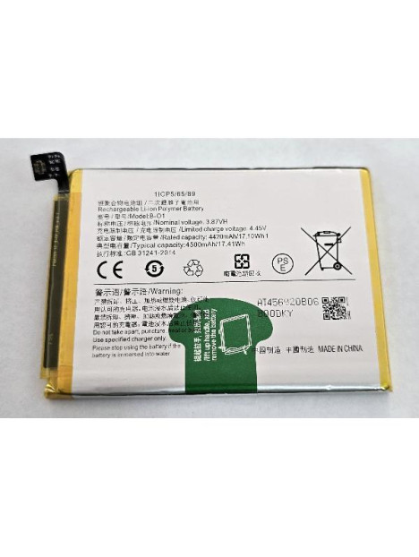 Bateria B-O1 4420mAh para Vivo iQOO U1 V2023A calidad premium