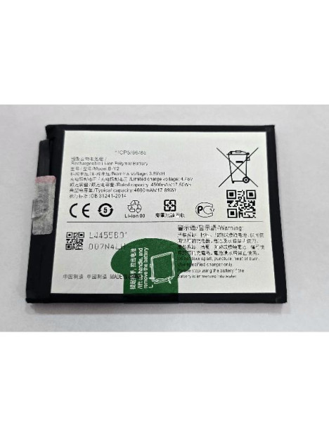 Bateria B-Y2 4600mAh para Vivo S16e V2239A Vivo V27e V2237 calidad premium
