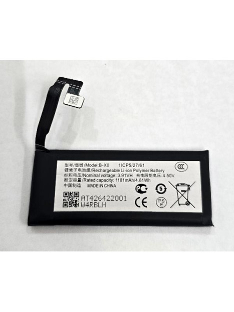 Bateria B-X0 1181mAh para Vivo X Flip V2256A calidad premium