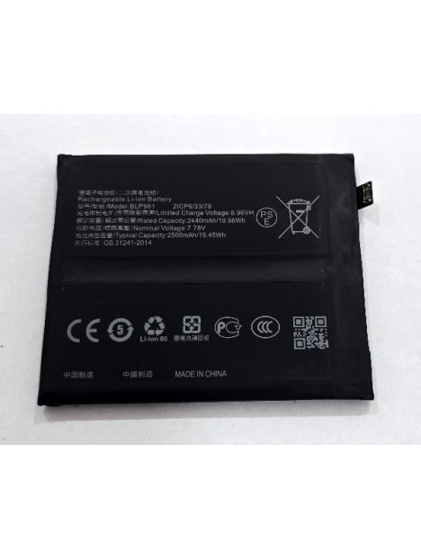 Bateria BLP961 5000mAh para OPPO Find X6 Pro PGEM110 PGEM10 calidad premium