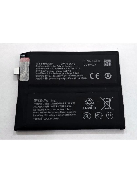 Bateria B-U0 5000mAh para Vivo X Note V2170A calidad premium