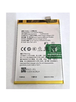 Bateria BLP913 para Oppo K9x 5G PGCM10 5000 mAh calidad premium