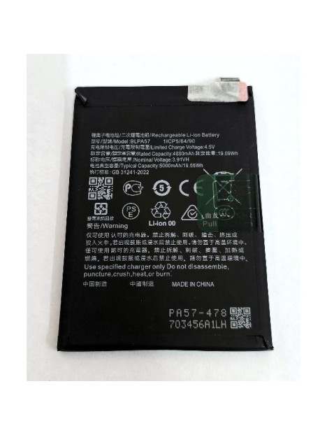 Bateria BLPA57 para Oppo Reno12 Pro 5G CPH2629 Realme 13 5G RMX3951 5000 mAh calidad premium