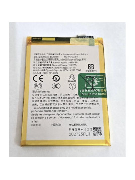 Bateria BLPA59 para OPPO Reno12 5G F27 Pro Plus 5G 5000 mAh calidad premium