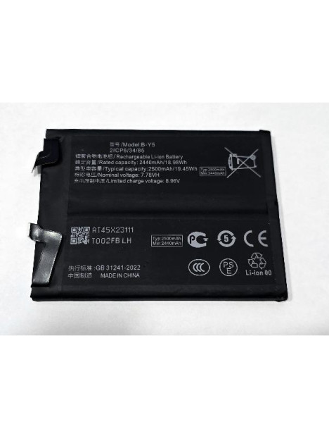 Bateria B-Y5 para Vivo iQOO Neo7 V2231A iQOO Neo7 Racing V2232A 5000 mAh calidad premium