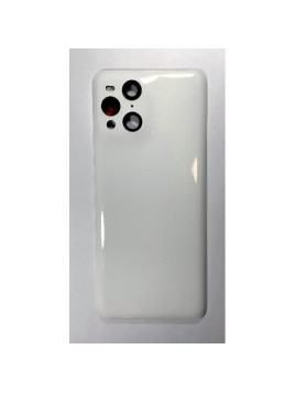 Tapa trasera o tapa bateria blanca para Oppo Find X3 con cubierta de camara CSL