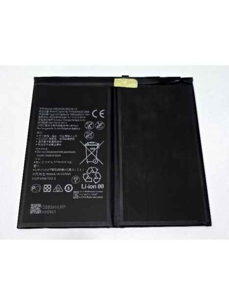 Bateria HB28D8C8ECW-12 7250mAh para Huawei MatePad Pro 10.8 MatePad 10.4 MatePad 11 Honor Pad 8 Pad X9 premium