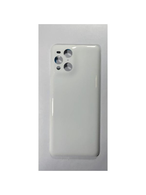 Tapa trasera o tapa bateria blanca para Oppo Find X3 CSL