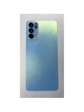 Tapa trasera o tapa bateria azul claro para Oppo Reno 6 5G CPH2251 con cubierta de camara CSL