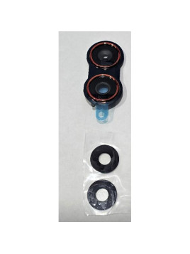 Cristal de camara para Motorola Moto G06 con cubierta naranja calidad premium