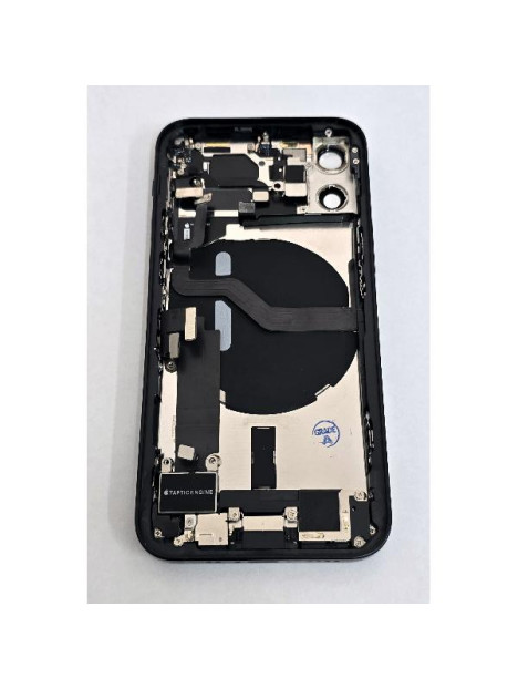 Tapa trasera o tapa bateria negra para iPhone 12 Mini mas carcasa central y componentes Remanufacturada Grado A