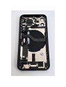 Tapa trasera o tapa bateria negra para iPhone 12 Mini mas carcasa central y componentes Remanufacturada Grado A