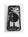 Tapa trasera o tapa bateria negra para iPhone 15 Pro mas carcasa central y componentes Remanufacturada Grado A