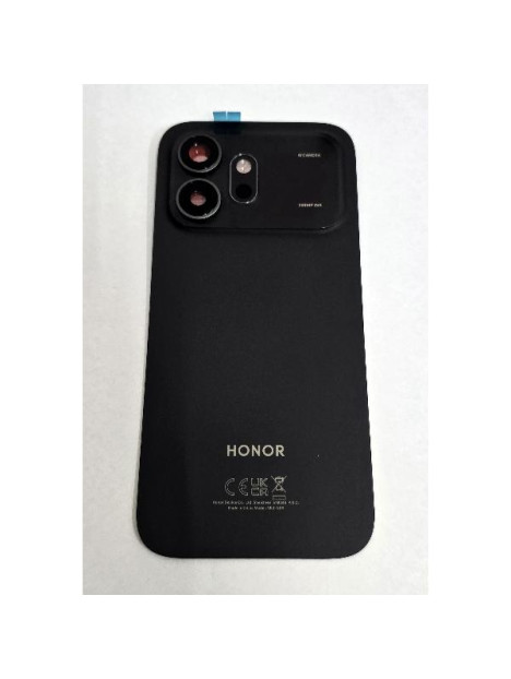 Tapa trasera o tapa bateria negra para Honor 600 con cubierta de camara 0235ATTJ Service Pack