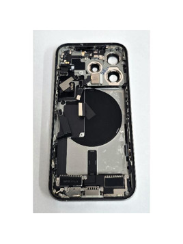 Tapa trasera o tapa bateria blanca para iPhone 15 Pro mas carcasa central y componentes Remanufacturada Grado A