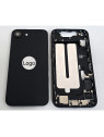 Tapa trasera o tapa bateria negra para iPhone 16e mas carcasa central y componentes Remanufacturada Grado A