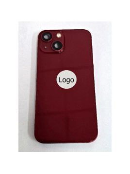 Tapa trasera o tapa bateria roja para iPhone 13 Mini mas carcasa central y componentes Remanufacturada Grado A