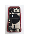 Tapa trasera o tapa bateria roja para iPhone 13 Mini mas carcasa central y componentes Remanufacturada Grado A