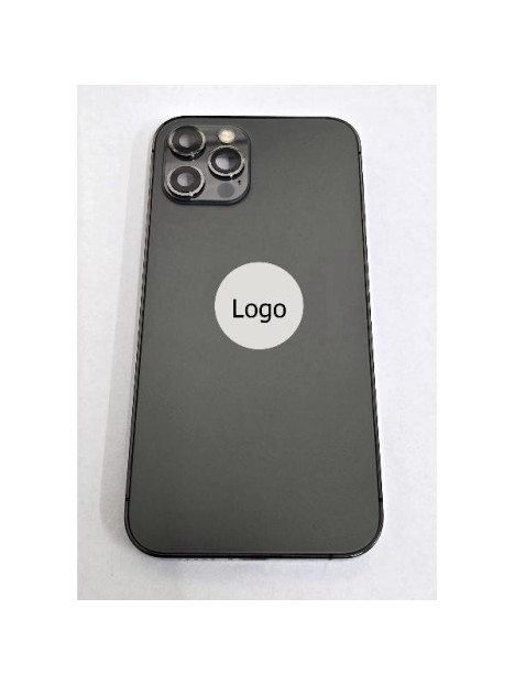 Tapa trasera o tapa bateria grafito para iPhone 12 Pro mas carcasa central y componentes Remanufacturada Grado A