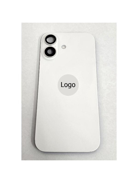 Tapa trasera o tapa bateria blanca para iPhone 17 Remanufacturada Grado A