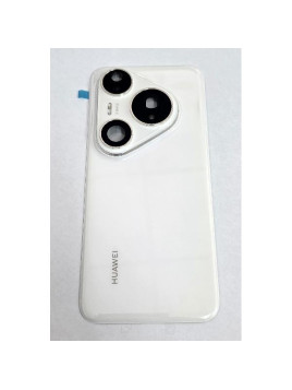 Tapa trasera o tapa bateria blanca para Huawei Pura 80 Pro mas cubierta de camara 02357BKV Service Pack