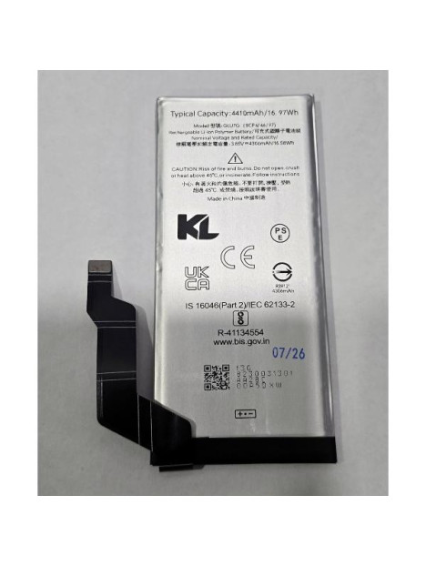 Bateria GLU7G 4410mAh para Google Pixel 6A calidad premium