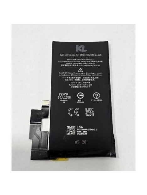 Bateria G63QN 5003mAh para Google Pixel 6 Pro calidad premium