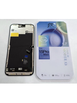 Pantalla JK FHD para iPhone 15 Pro Max A3106 A2849 A3105 A3108 mas tactil negro calidad Incell