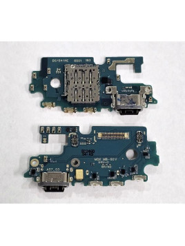 Placa de puerto de carga mas lector sim y microfono para Samsung Galaxy A57 5G compatible