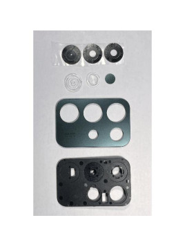 Cristal de camara para Realme C85 5G con cubierta negra calidad premium