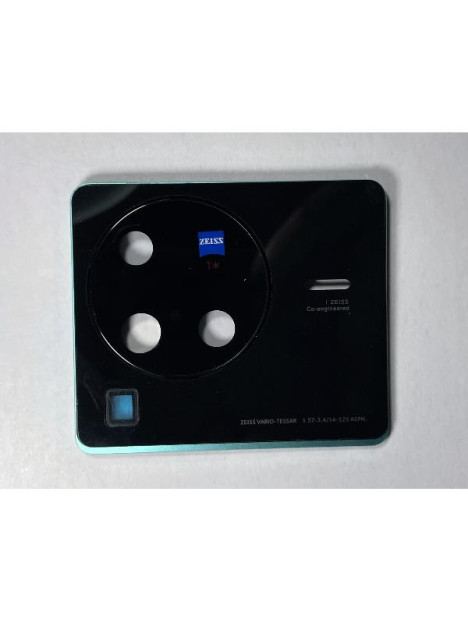 Cristal de camara para Vivo X80 Pro V2185A V2145 con cubierta verde calidad premium