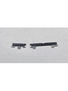 Set de 2 botones laterales grises para Motorola Moto Edge 70 Fusion calidad premium