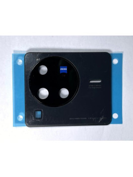 Cristal de camara para Vivo X80 Pro V2185A V2145 mas cubierta negra calidad premium