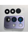 Cristal de camara para Realme C85 5G con cubierta morada calidad premium