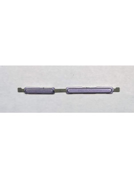 Botones laterales morados para Realme C85 5G calidad premium