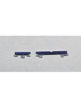 Set de 2 botones laterales morados para Motorola Moto Edge 70 Fusion calidad premium