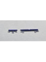 Set de 2 botones laterales morados para Motorola Moto Edge 70 Fusion calidad premium