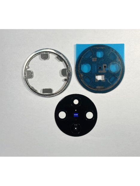 Cristal de camara para Vivo X100 Pro 5G con cubierta azul calidad premium