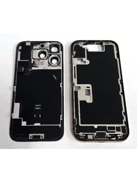 Tapa trasera o tapa bateria dorada para iPhone 16 Pro mas carcasa central y componentes Remanufacturada Grado A