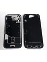 Tapa trasera o tapa bateria negra para iPhone 16 mas carcasa central y componentes Remanufacturada Grado A