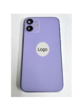 Tapa trasera o tapa bateria morada para iPhone 12 mini carcasa central y componentes Remanufacturada Grado A