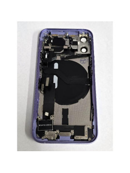 Tapa trasera o tapa bateria morada para iPhone 12 mini carcasa central y componentes Remanufacturada Grado A